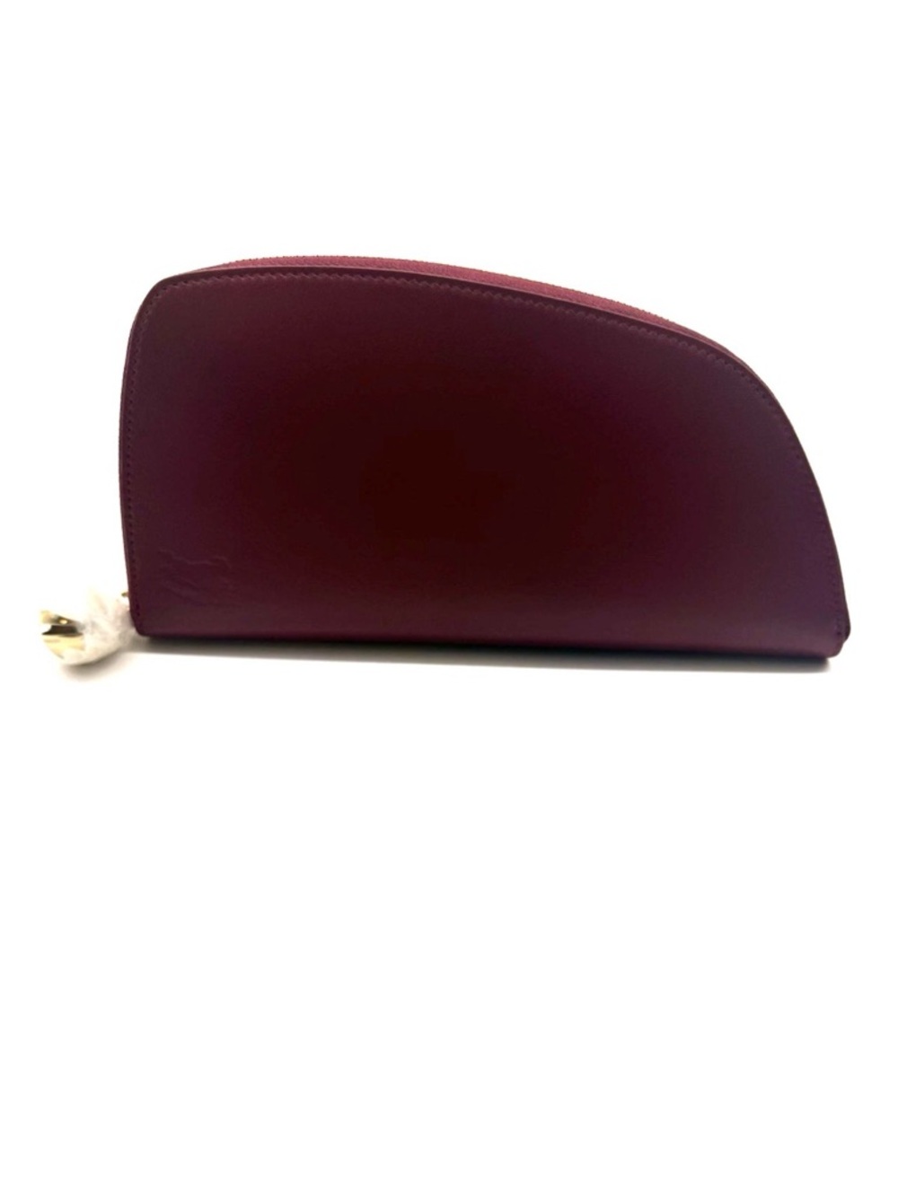 Burberry Women's Large Shield Leather Zip Wallet